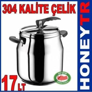 EN BÜYÜK BOY 17 LT HASCEVHER DÜDÜKLÜ TENCERE