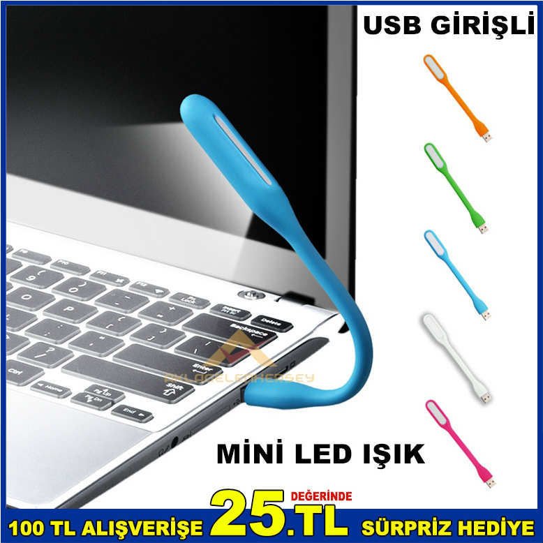 FLEXİ ESNEK NOTEBOOK PC KLAVYE USB OKUMA LAMBASI,Bilgisayar aydınlatıcı ultra led kitap okuma ışığı