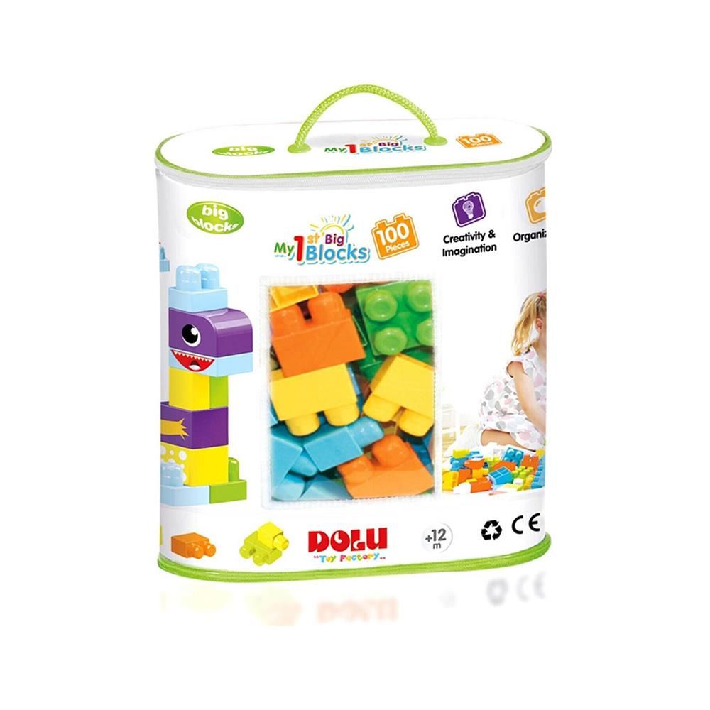 Torbalı Büyük Boy Lego Bloklar 100 Parça