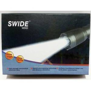 Swıde Metal Gövdeli Şarjlı 2 Modlu El Fenerii