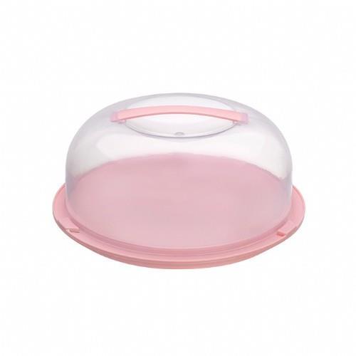 Idea Kek Fanusu G219 Pembe Kilitleme Mekanizmalı Saklama Kabı