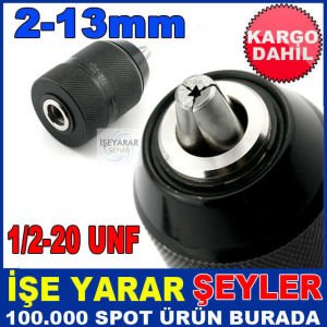 2-13mm PROFESYONEL MATKAP KAFASI MANDRENİ -2