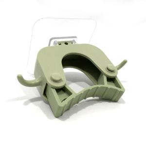 Duvara Monte 2Askılı Fırça Süpürge Paspas Mop Tutucu Askı Aparatı Yapışkanlı Sihirli Tutacak Klips