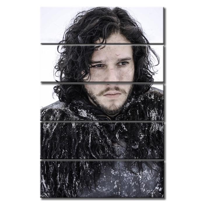 GAME OF THRONES 01 ORJİNAL5 PARÇALI KANVAS TABLO