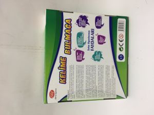 26x26 cm Ebatında Kelime Bulmaca Kelime Üretme Eğlenceli Masa Oyunu