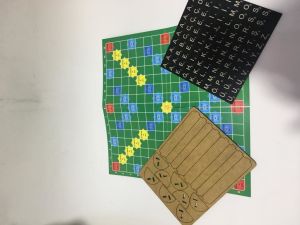 26x26 cm Ebatında Kelime Bulmaca Kelime Üretme Eğlenceli Masa Oyunu
