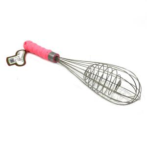 Paslanmaz Çelik Double Çırpıcı Büyük 35 cm El Mikseri Karıştırıcı Ergonomik Saplı Çırpıcı