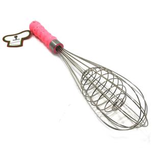 Paslanmaz Çelik Double Çırpıcı Büyük 35 cm El Mikseri Karıştırıcı Ergonomik Saplı Çırpıcı