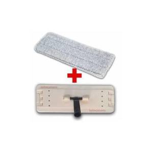 Tablet Mop için Plastik Cırtlı Başlık+1 adet Microfiber Yedek Set Tüm Tablet Moplara Uygun Orijinal