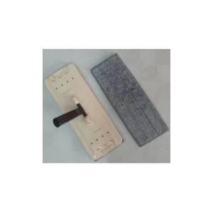 Tablet Mop için Plastik Cırtlı Başlık+1 adet Microfiber Yedek Set Tüm Tablet Moplara Uygun Orijinal