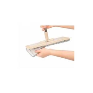 Tablet Mop için Plastik Cırtlı Başlık+1 adet Microfiber Yedek Set Tüm Tablet Moplara Uygun Orijinal