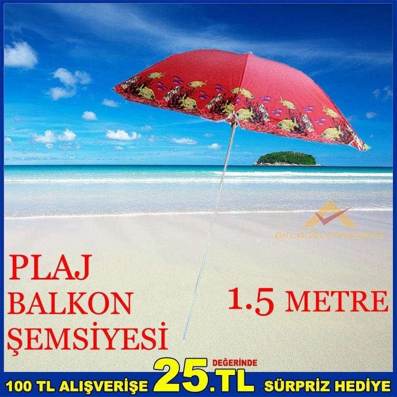 PORTATİF KATLANABİLİR PLAJ VE BALKON ŞEMSİYESİ