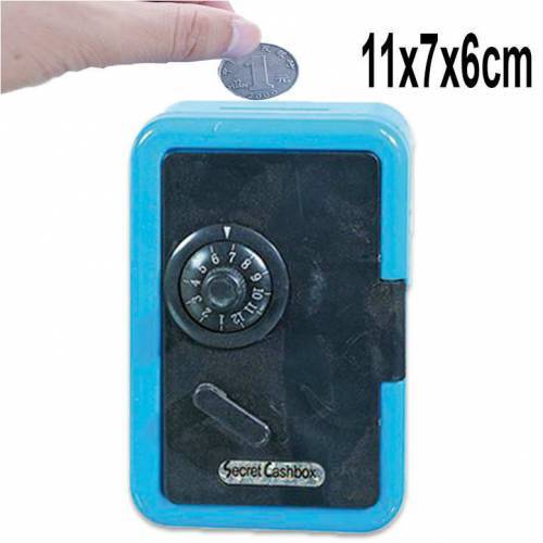Şifreli Kumbara Kasa Şekilli Kumbara Dekoratif Şifreli Bozuk Para Kasası 11x7x6cm Ebatında