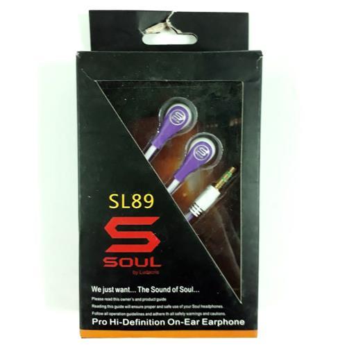 Soul Stereo Çift Kulak Kulak İçi Kulaklık 3.5 mm Aux Kaliteli