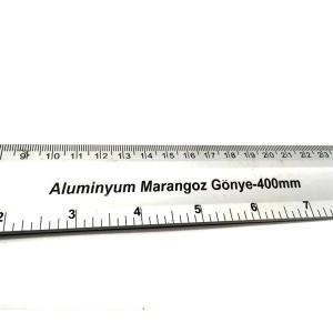 Su Terazili Alüminyum Gövdeli Profesyonel Marangoz Gönyesi 40 cm Sağlam ve Dayanıklı