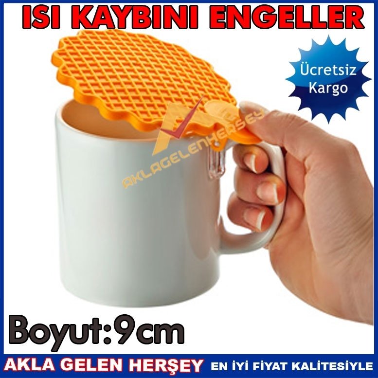 Ücretsiz Kargo PLASTİK 9cm ISI ÖNLER TOZ GEÇİRMEZ KUPA KAPAĞ