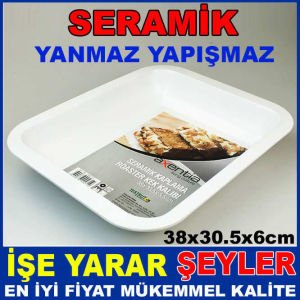 YANMAZ YAPIŞMAZ SERAMİK ROASTER KEK KALIBI