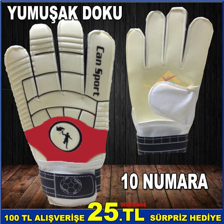 YUMUŞAK DOKUSU KULLANIMI KOLAYLAŞTIRILMIŞ KALİTELİ MALZEMEDEN ÜRETİLMİŞ 10 NUMARA KALECİ ELDİVENİ-1