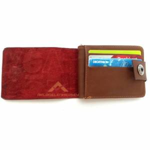 Kevıs Yumuşak Deri Kabartmalı Erkek Cüzdanı