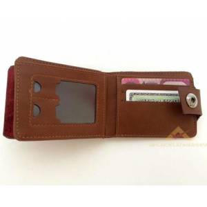 Kevıs Yumuşak Deri Kabartmalı Erkek Cüzdanı