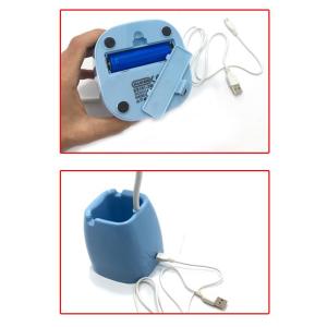 Dokunmatik Telefon Tutucu Kalemlikli Usb Şarjlı Led Masa Lambası 3 Farklı Kademe Işık Şiddeti