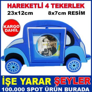 HAREKETLİ WOSWOS ARABA MODEL RESİM ÇERÇEVESİ KD