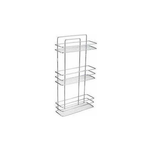 3 Katlı Krom Banyo Rafı Şampuanlık