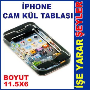 İPHONE 4 MODELİNDE BOYUT 11.5X6 CM CAM KÜLLÜK