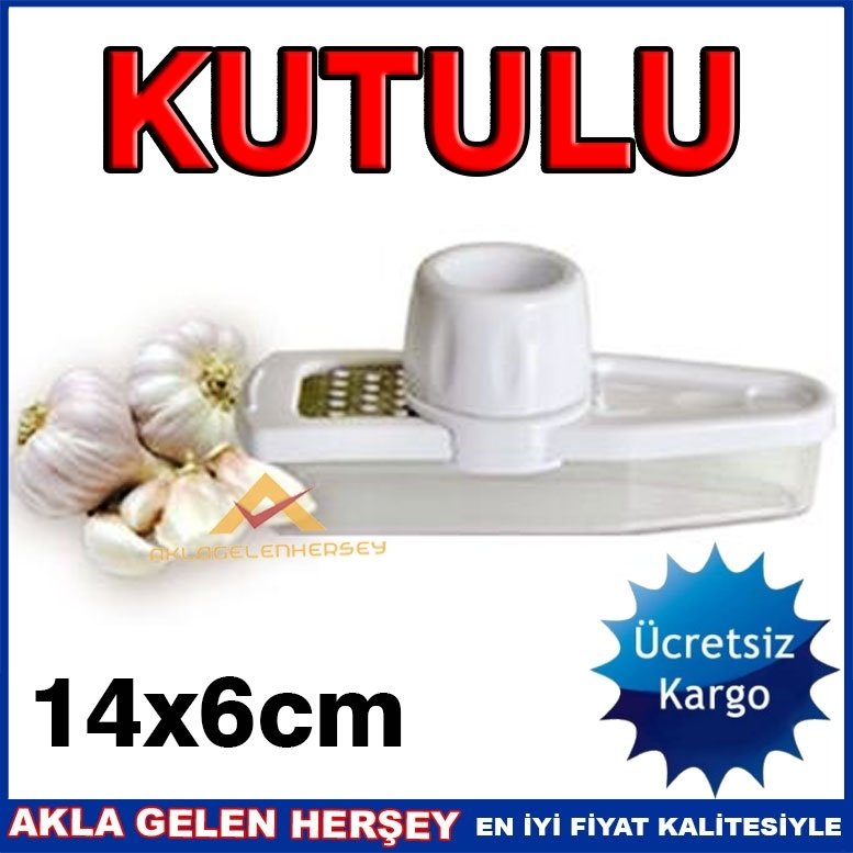 Ücretsiz Kargo SUNCOOK KALİTELİ BEYAZ KUTULU SARIMSAK RENDESİ