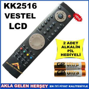 VESTEL LCD-PLAZMA TELEVİZYON KUMANDASI KK2516