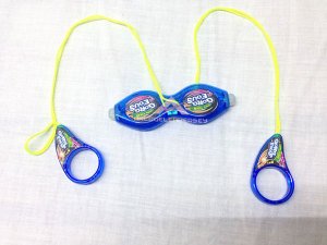 Elde Dönen Işıklı Stres Çarkı 64cm Uzunluğunda İpli Yoyo Açma-Kapama Tuşlu Eğlenceli