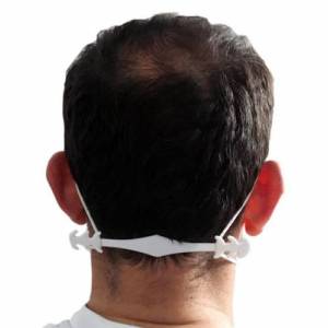 100 Adet Maske Takma Aparatı Zararsız Acıtmaz Kulak Yarası Önler Tahriş Etmeyen Plastik Aparat