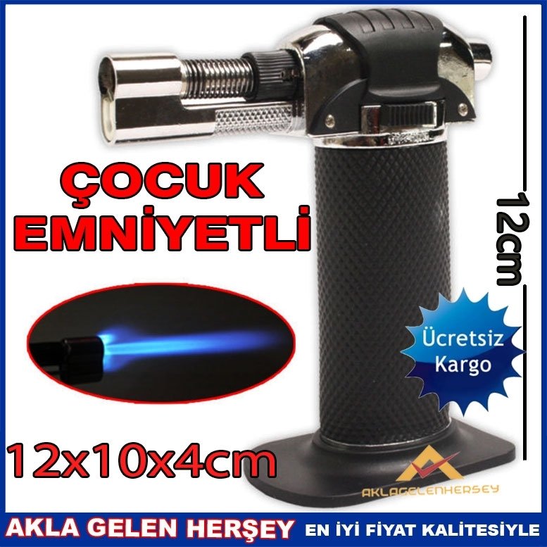 Ücretsiz Kargo EMNİYETLİ AYARLANABİLİR MASAÜSTÜ BÜTAN ÇAKMAK