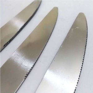 6 Adet Sarmaşık Model Paslanmaz Çelik Rostfrei Yemek Bıçağı Seti