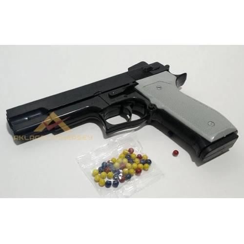 Boncuklu Şarjörlü Oyuncak Boncuk Atan Tabanca