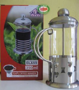 FRENCH PRES FİLTRELİ ÇAY-KAHVE YAPMA MAKİNASI