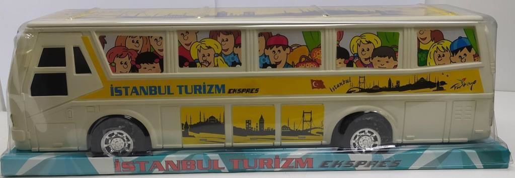 İstanbul Turizm Ekspres Çek Bırak Özellikli Oyuncak Araba