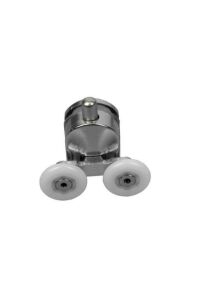 Cam Duşakabin Tekerlek Seti Metal Gövde 22mm Teker Çaplı Rulmanlı Orijinal Takım