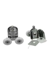 Cam Duşakabin Tekerlek Seti Metal Gövde 22mm Teker Çaplı Rulmanlı Orijinal Takım