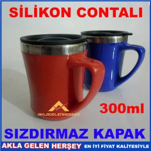 ÇELİK İÇ YÜZEY TERMOS BARDAK SEYAHAT KUPASI 10C