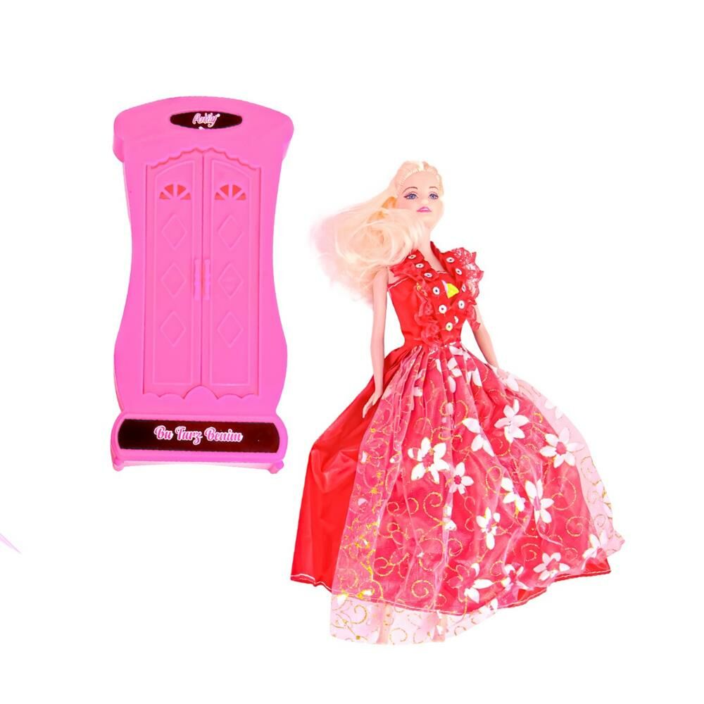 Anlily Bebek Aksesuarlı Dolaplı