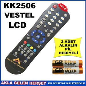 VESTEL LCD-PLAZMA TELEVİZYON KUMANDASI KK2506