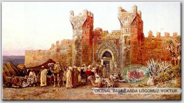 100x70cm ÇERÇEVELİ CANVAS TABLO OSMANLI TBL -777