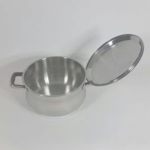 En İyi 304 Kalite 18/10 Ni Paslanmaz Çelik Güveç Tencere 24cm Çapında Şık Tasarım Tencere