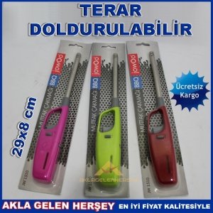 EMNİYET KİLİTLİ DOLDURULABİLİR MUTFAK ÇAKMAĞI KD