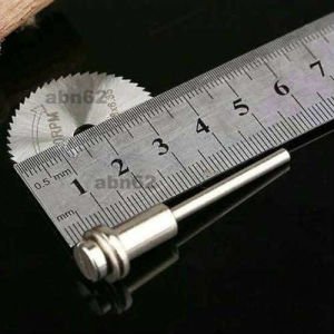 İnce El İşçiliği İçin 6 Parça Her Türlü Malzemeyi Kesen Yüksek Hız Çeliği Mini Dairesel Testere Seti