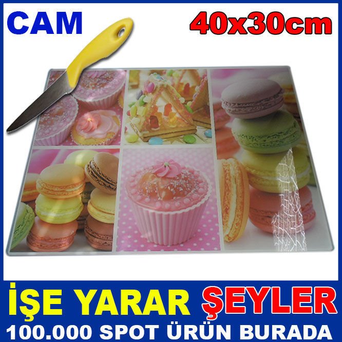 KIRILMAZ CAM 40x30cm SEBZE vs. DOĞRAMA ALTLIĞI