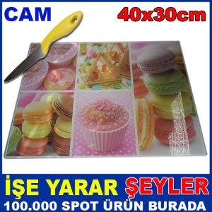 KIRILMAZ CAM 40x30cm SEBZE vs. DOĞRAMA ALTLIĞI