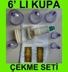kargo dahil BÜYÜKTEN KÜÇÜĞE TAMSET 6'lı VAKUMLU BARDAK ÇEKME