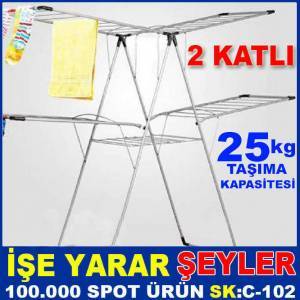 DOĞRULAR TWİNGO 2 KATLI 33m ÇAMAŞIR KURUTMALIĞI